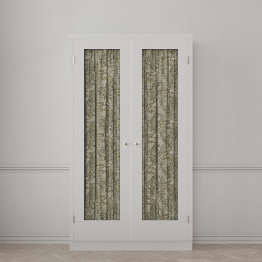 Dual Rod Pocket Curtains in Country Toile - Ivy