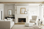 Convertible Drapery in Toile - Rich Cream