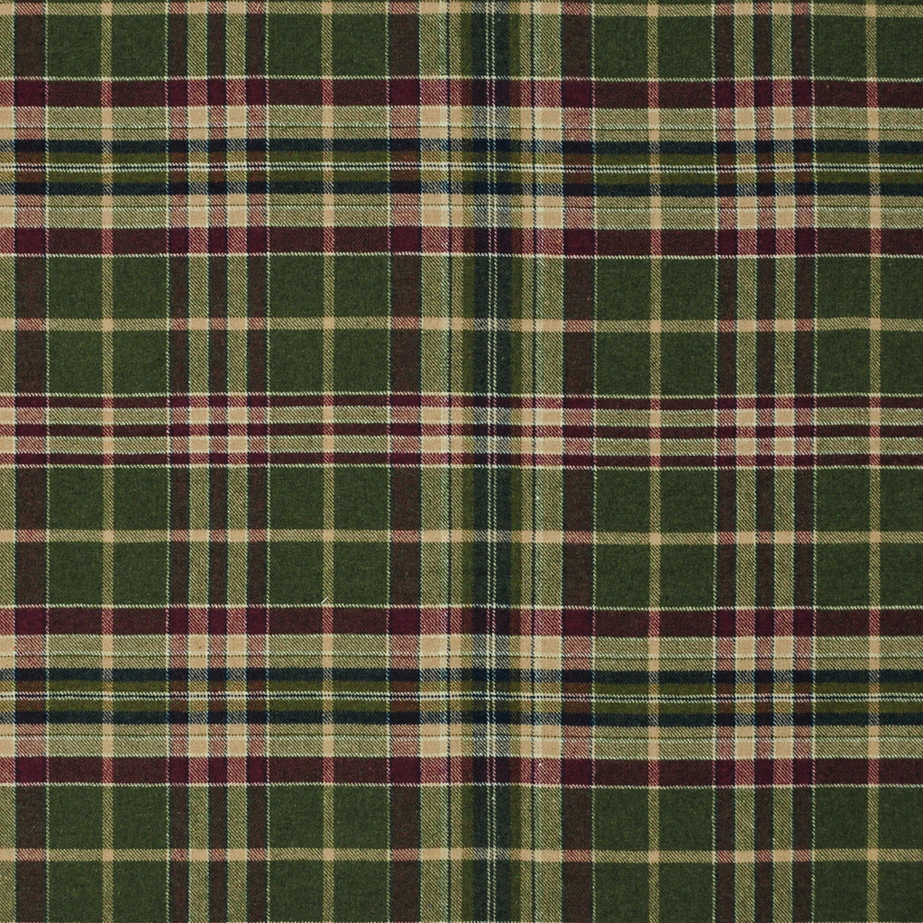 Tailored Bedskirt in Tartan - Evergreen
