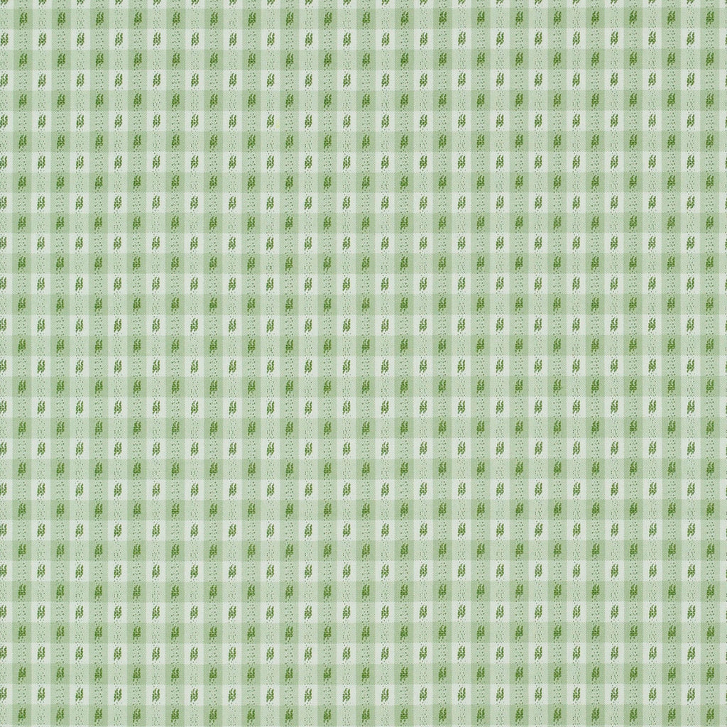 Pillow Sham in Luxe Gingham - Celery