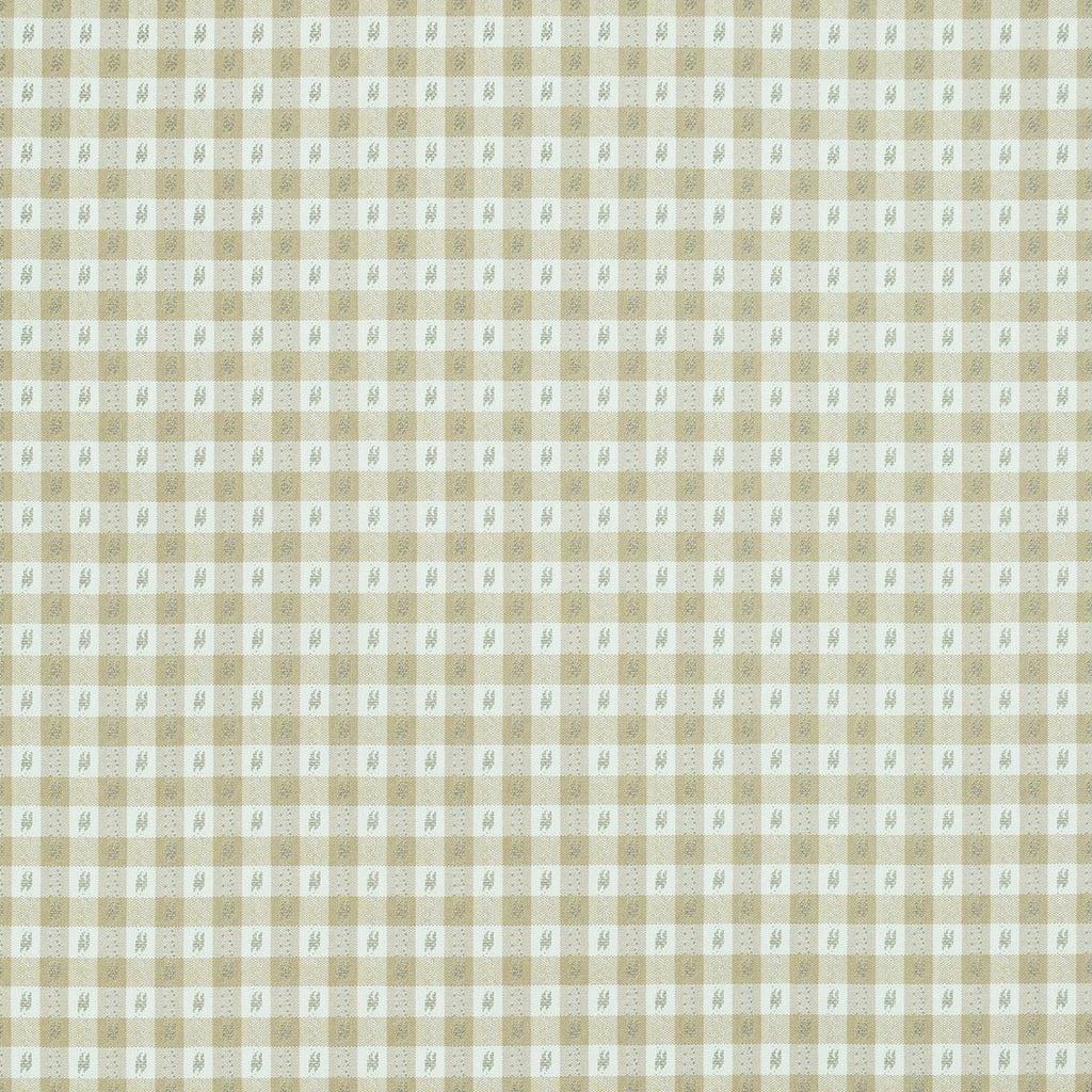 Tailored Bedskirt in Luxe Gingham - Wheat