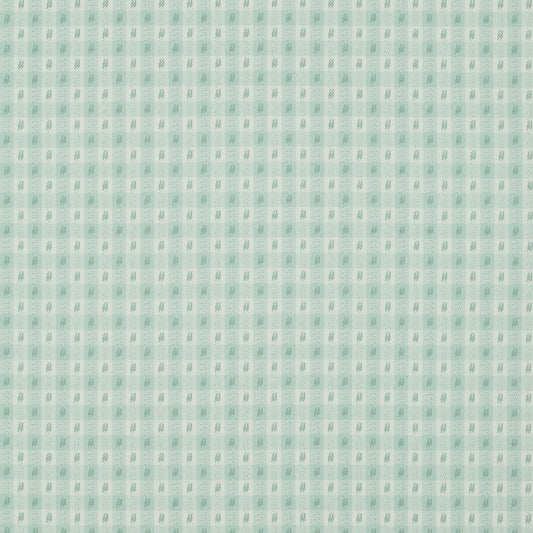 Euro Pleat Drapery in Luxe Gingham - Spa
