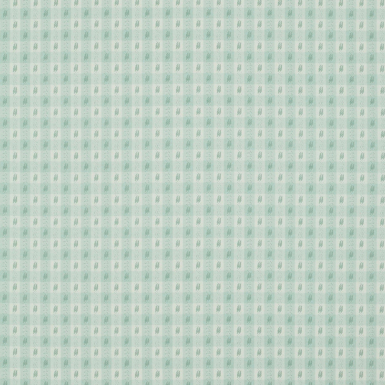 Tailored Bedskirt in Luxe Gingham - Spa