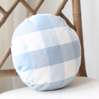 Large Lumbar Pillow in Foxy Plaid - Harbor