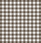 Ruffle Bedskirt in Gingham - Chestnut