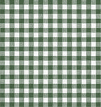 Grommet Drapery in Gingham - Fir