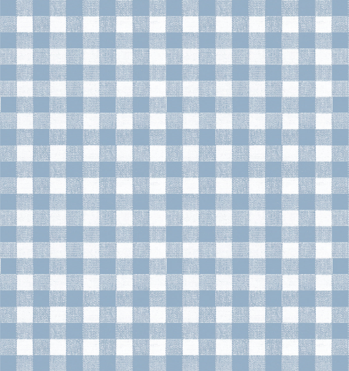 Convertible Drapery in Gingham - Blue Jean