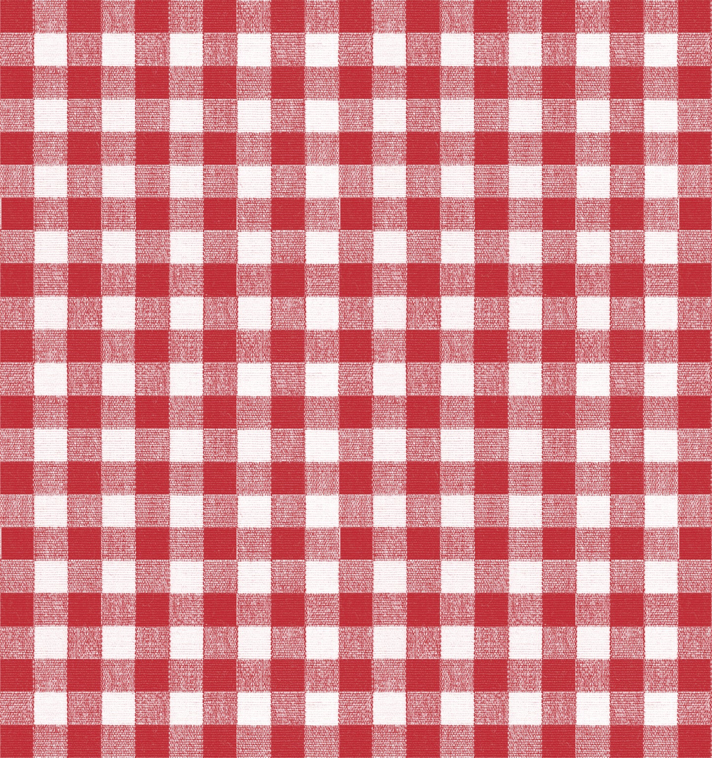 Dual Rod Pocket Curtains in Gingham - Cherry