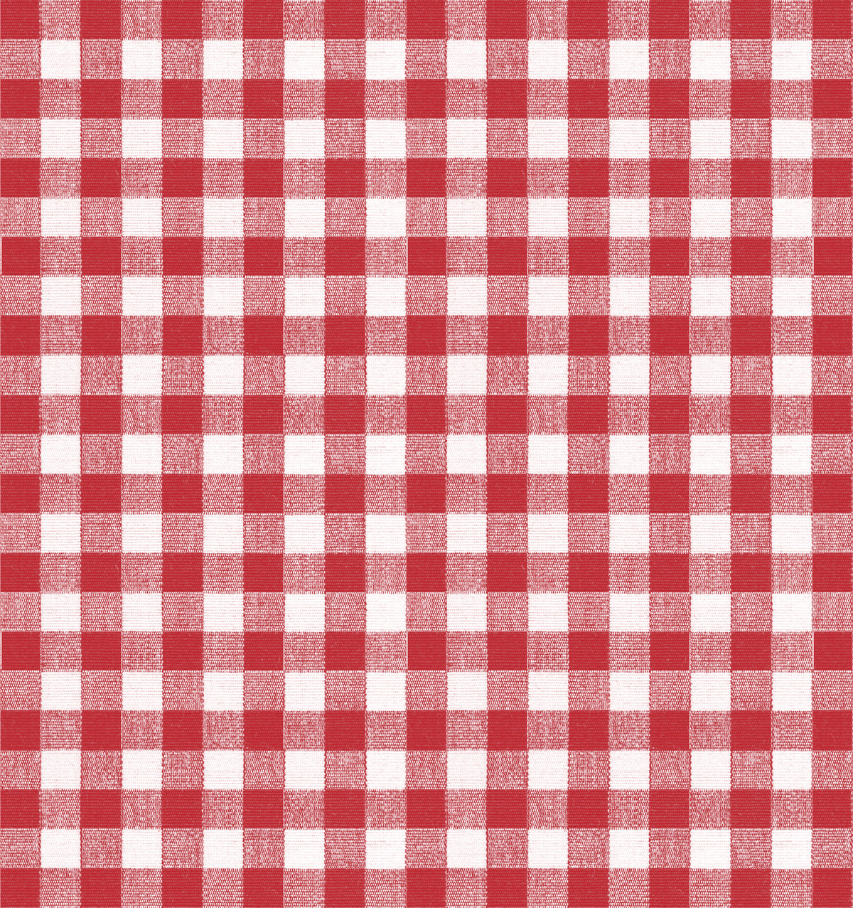 Tailored Bedskirt in Gingham - Cherry