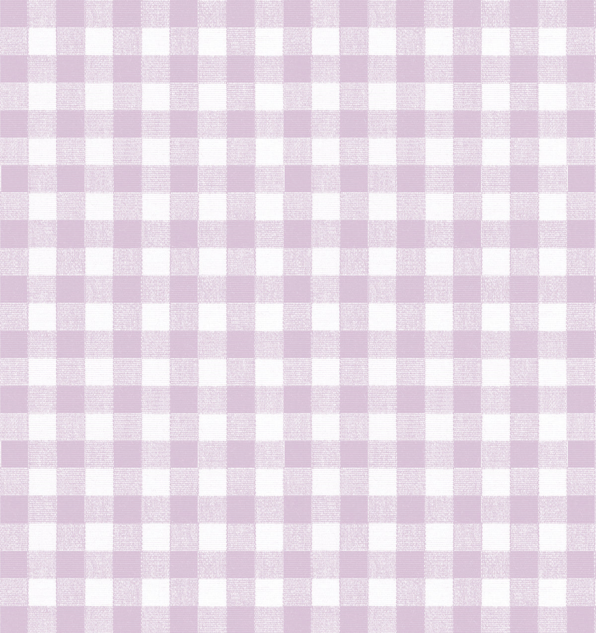 Pillow Sham in Gingham - Lilac