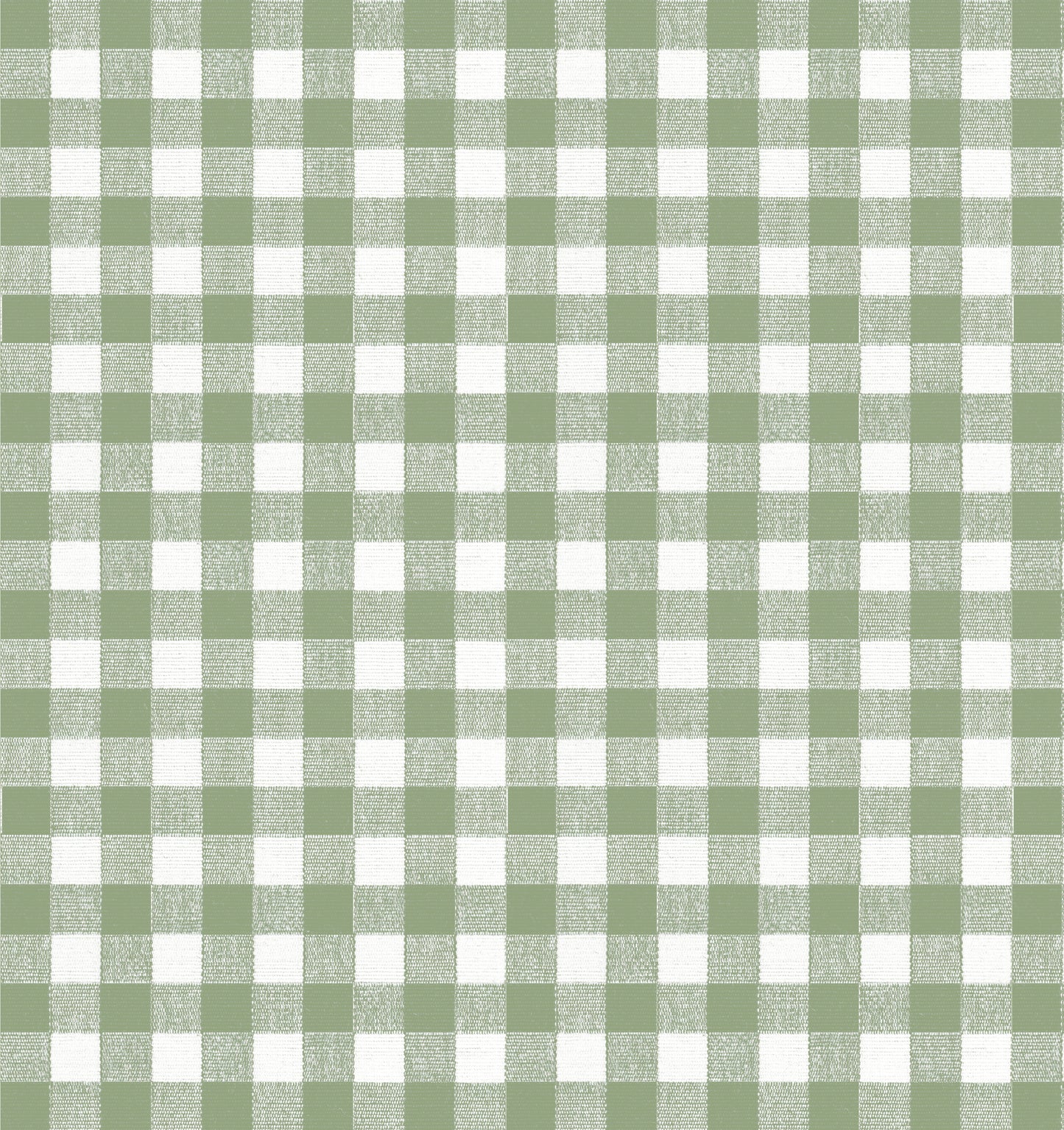 Dual Rod Pocket Curtains in Gingham - Sage