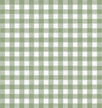 Simple Floor Pillow in Gingham - Sage