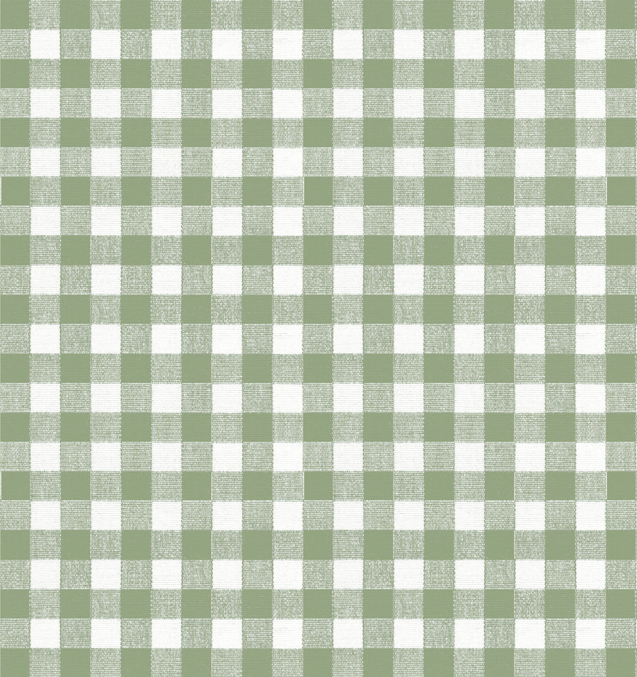 Bolster Pillow in Gingham - Sage