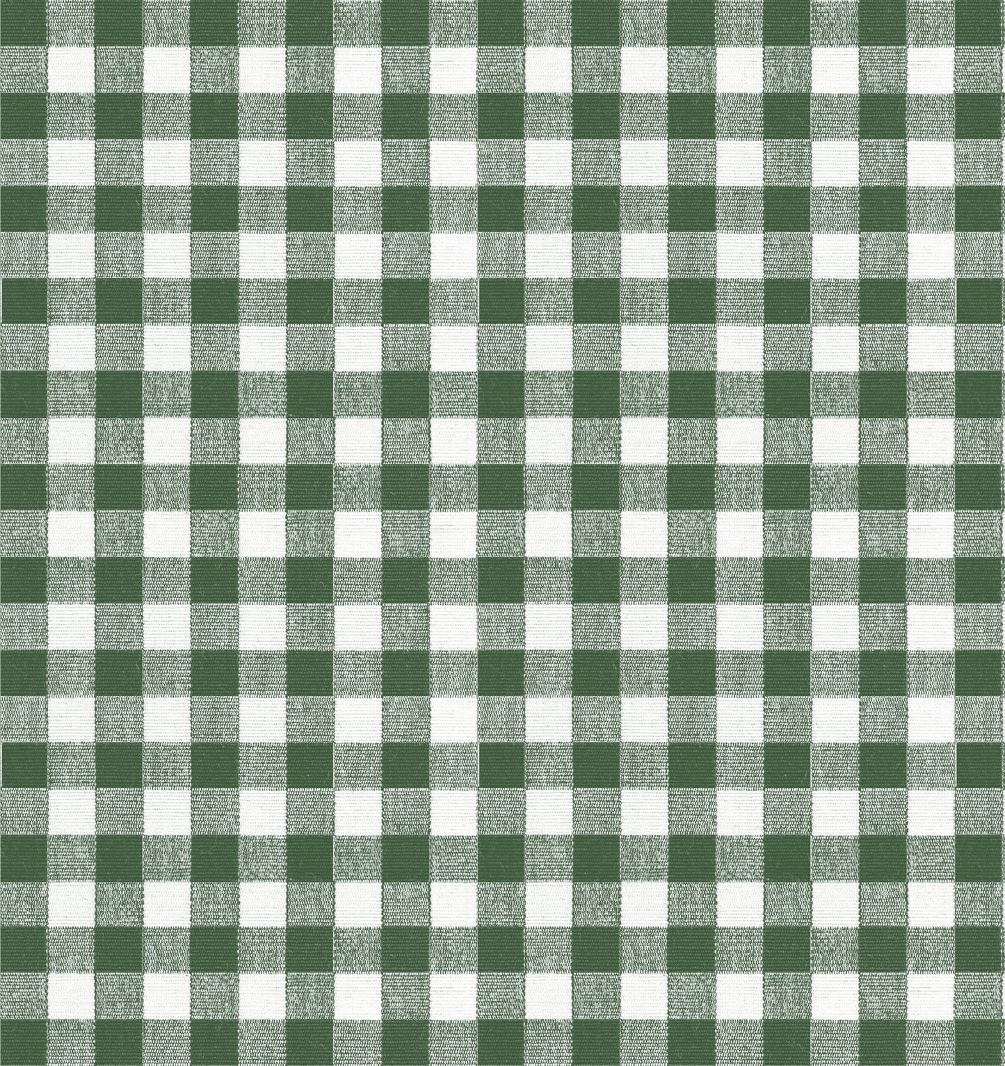 Custom Bench Cushion in Gingham - Fir