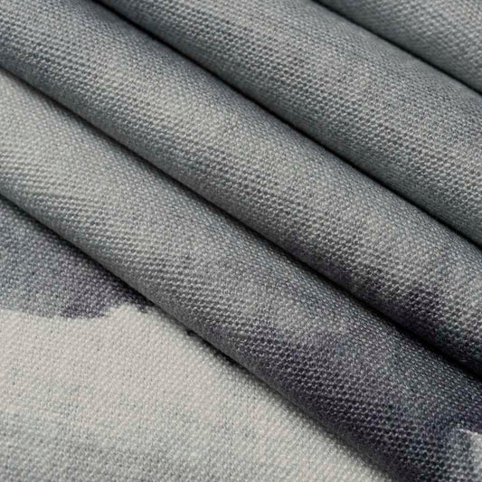Relaxed Roman Shade in Up In The Sky - Grey
