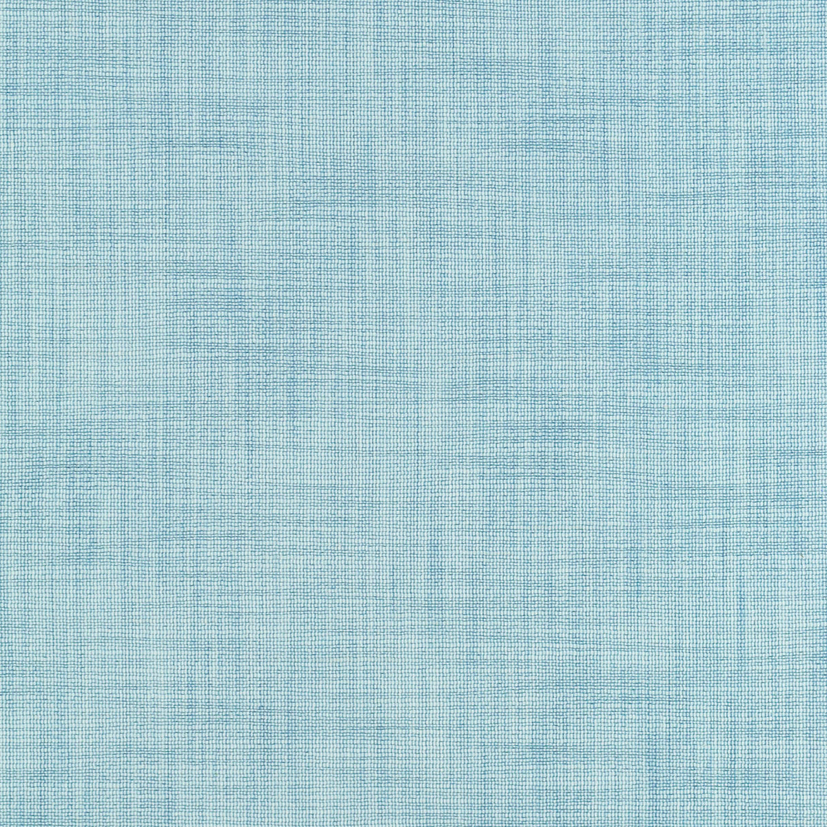 Custom Bench Cushion in Woven Cotton - Sky Blue