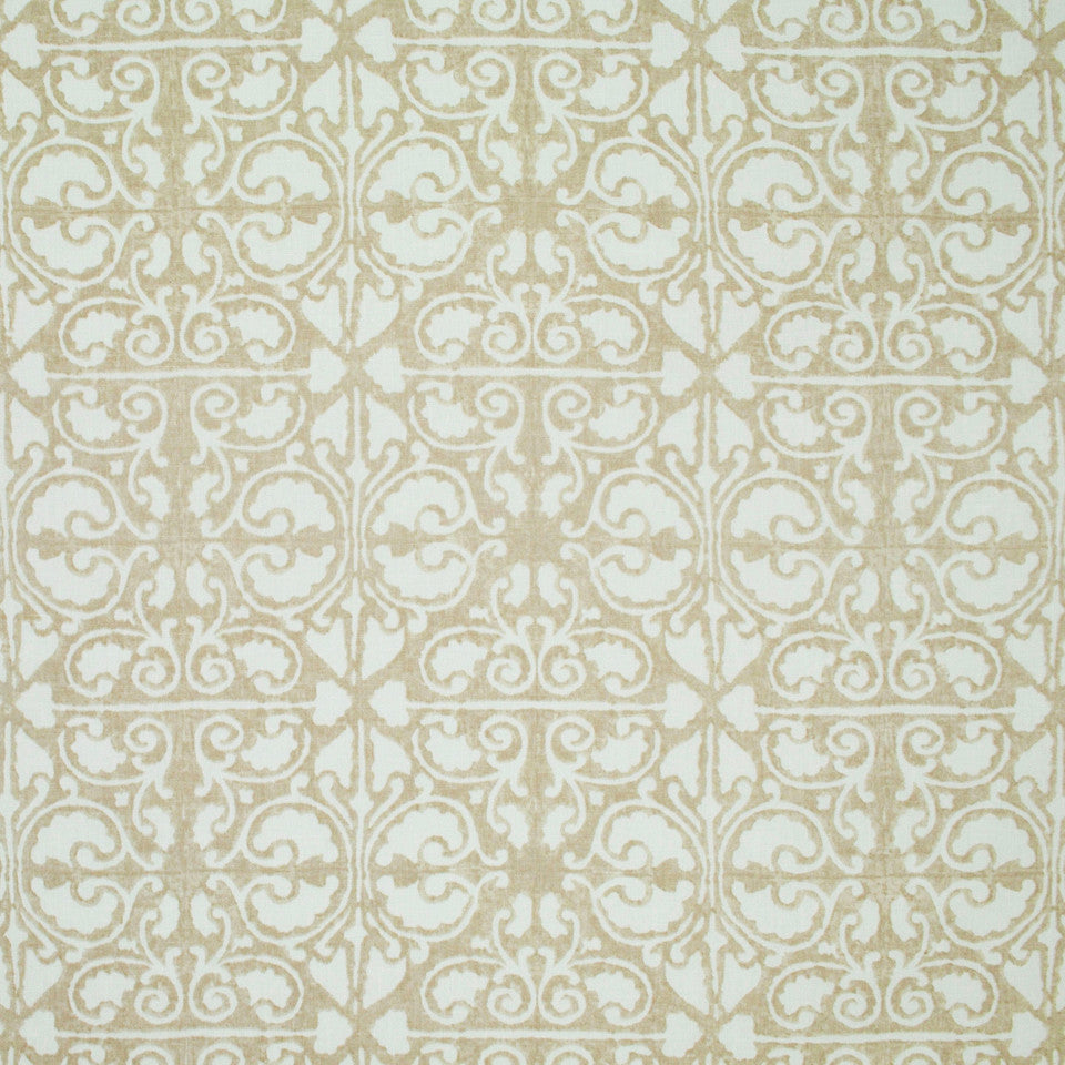 Large Lumbar Pillow in Palazzo - Linen