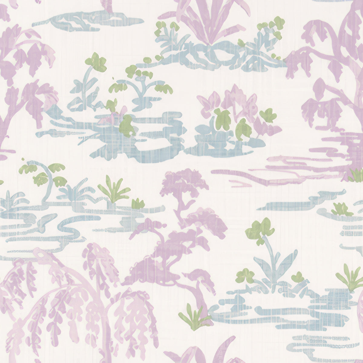 Pillow Sham in Meadow - Lavender