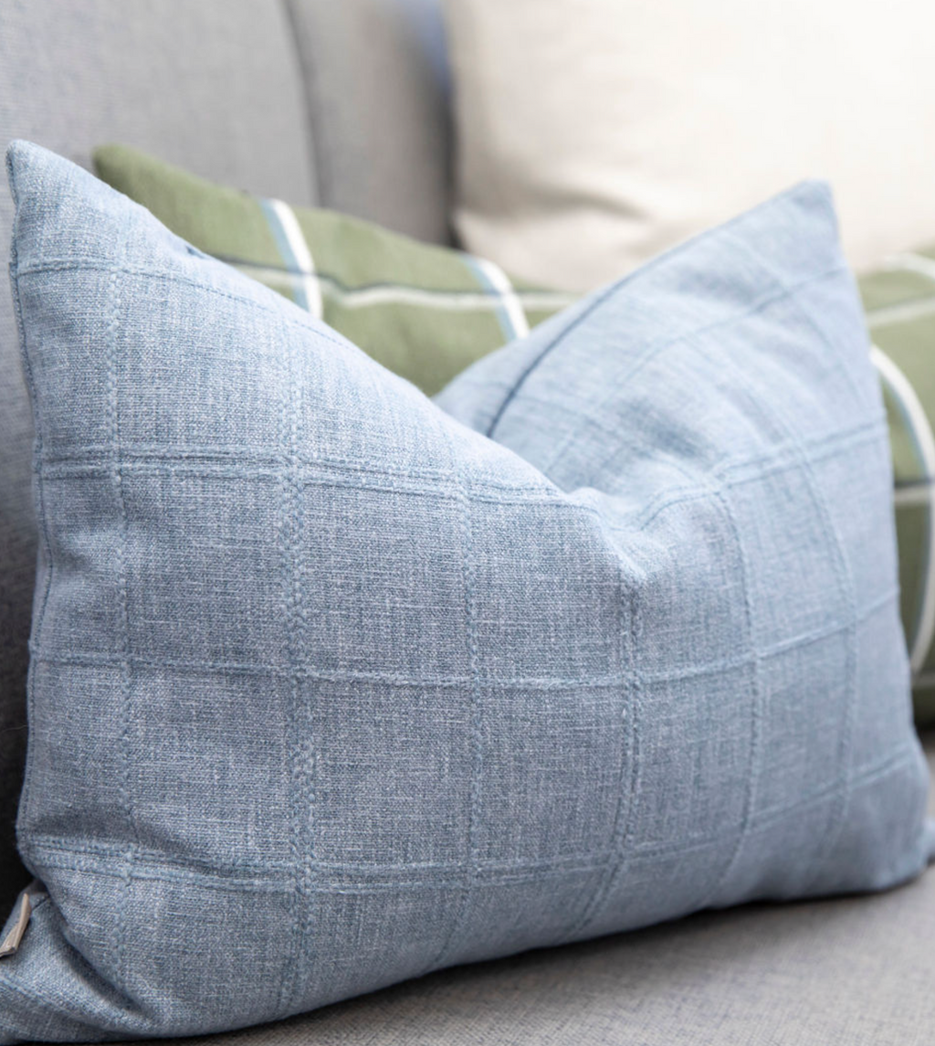 Tailored Bedskirt in Moray - Chambray