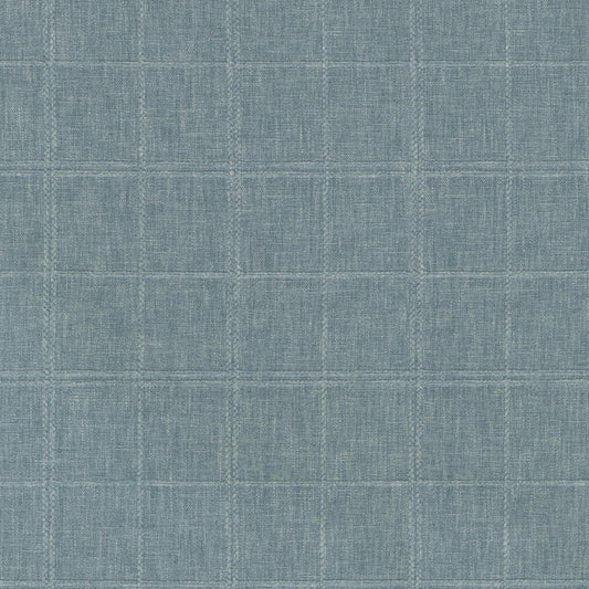 Custom Bench Cushion in Moray Chambray