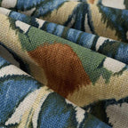 Pinch Pleat Drapery in Petal Press - Aquamarine