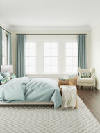 Square Pouf in Murali - Mist