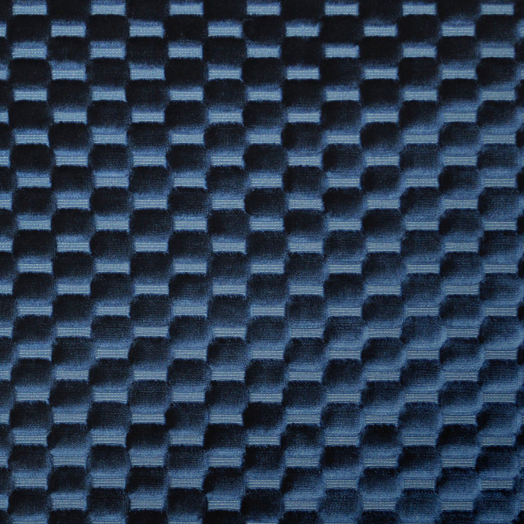 Pillow Sham in Check Mate - Navy