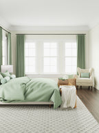 Pillow Sham in Classic Linen - Olive