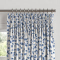 Pinch Pleat Drapery in Spot On - Azure