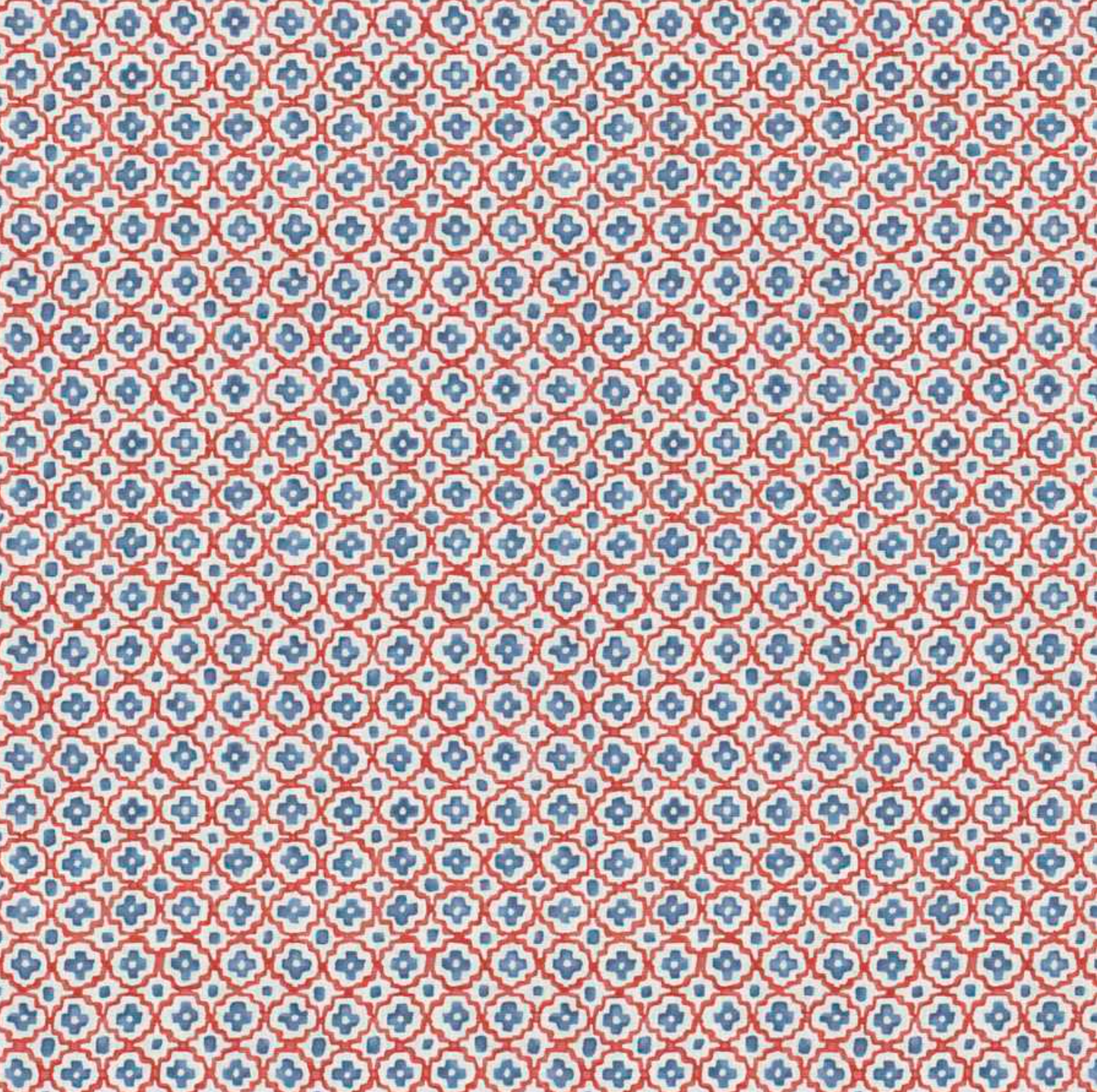 Euro Pleat Drapery in Positive Print - Americana