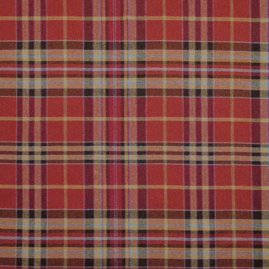 Duvet Cover in Tartan - Redwood