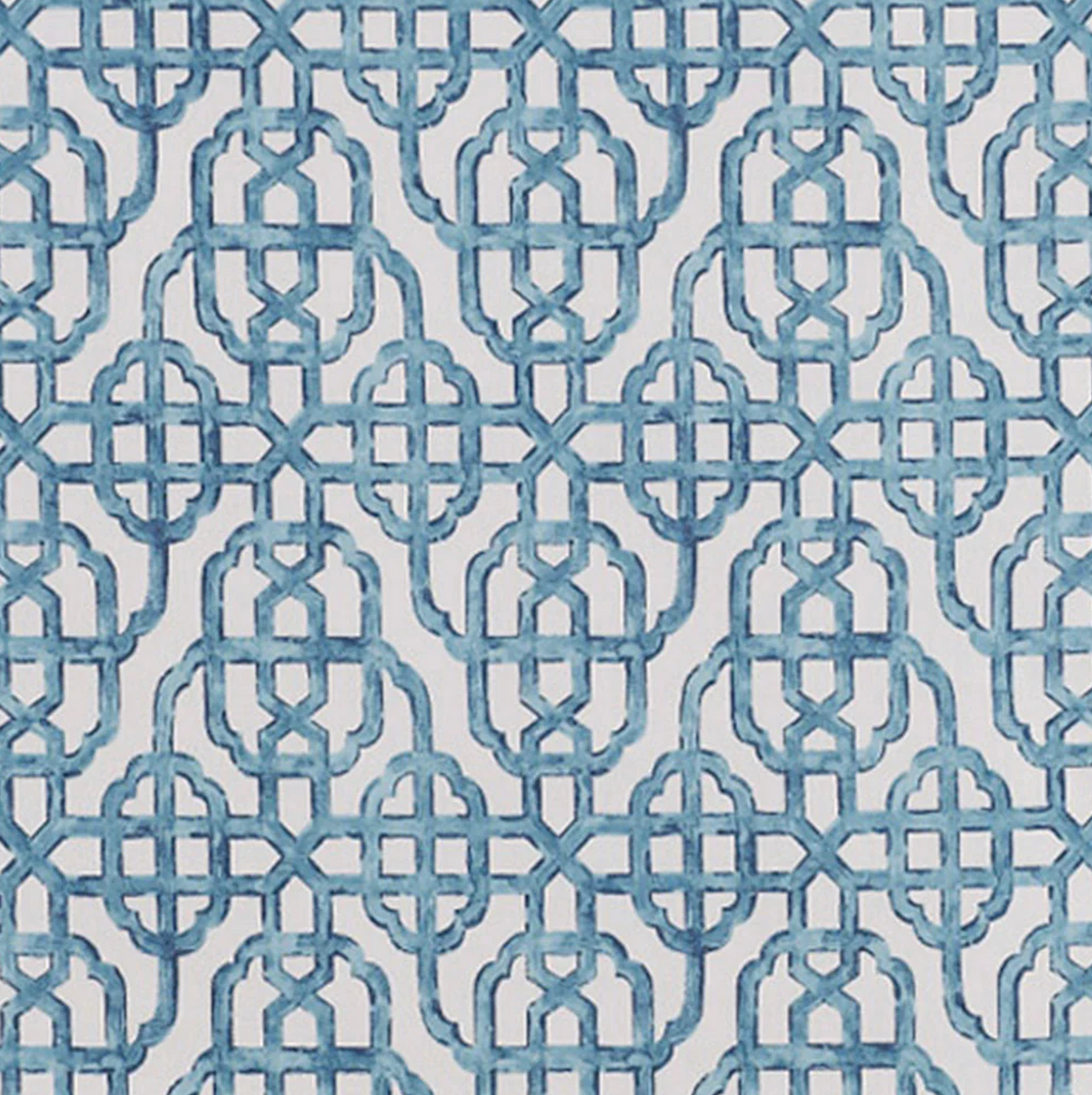 Custom Bench Cushion in Trellis Like It Is - Waves