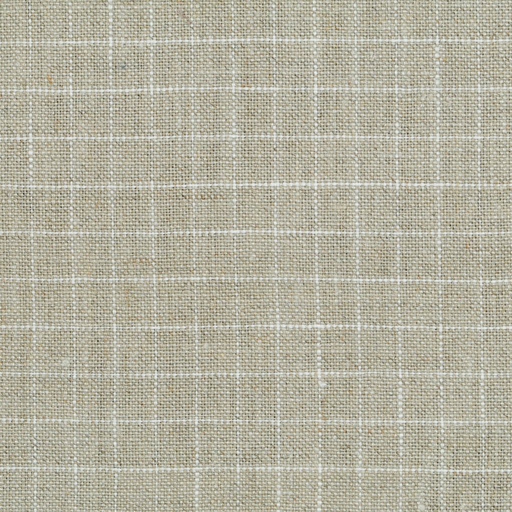 Relaxed Roman Shade in 100% Linen - Hazelnut