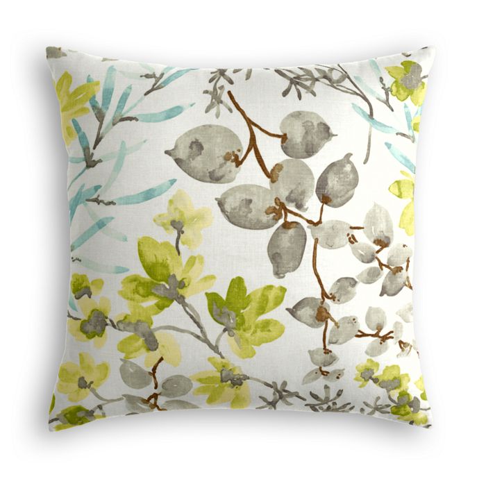 Throw Pillow in Awash In The Park - Marine