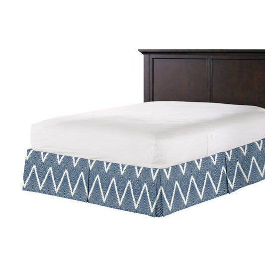 Tailored Bedskirt in Bali - Denim