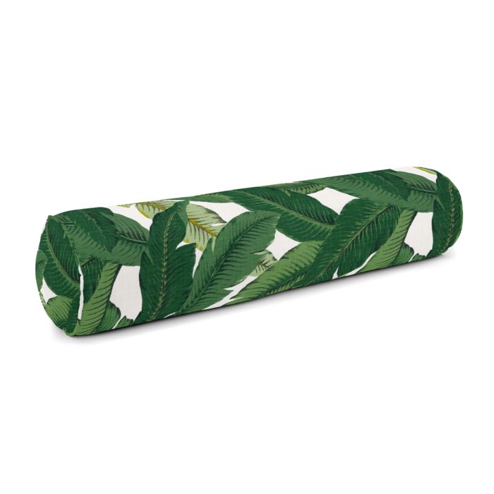 Bolster Pillow in Be Leaf It - Palm