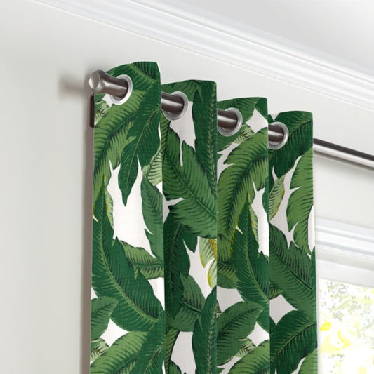 Grommet Drapery in Be Leaf It - Palm