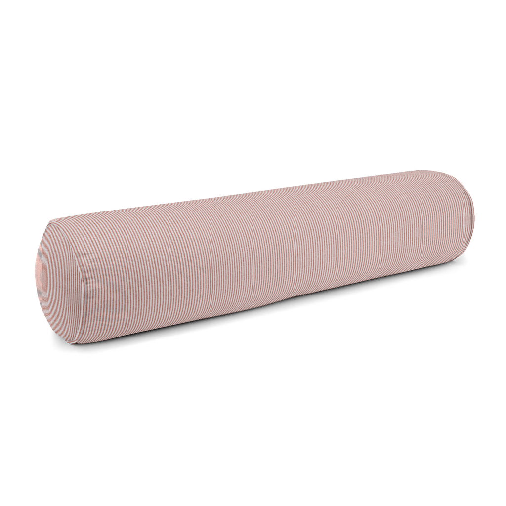 Bolster Pillow in Baldwin - Scarlet