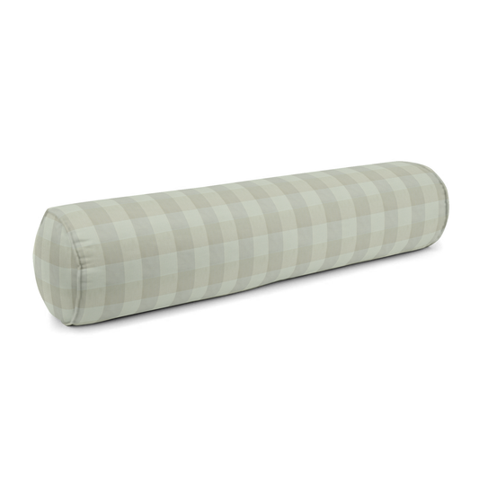 Bolster Pillow in Foxy Plaid - Dune