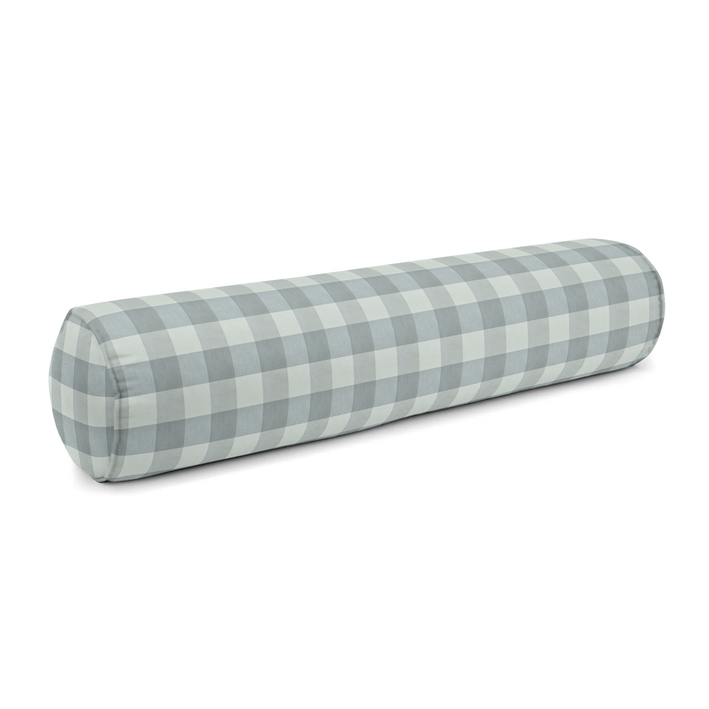 Bolster Pillow in Foxy Plaid - Dusk