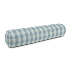 Bolster Pillow in Foxy Plaid - Harbor