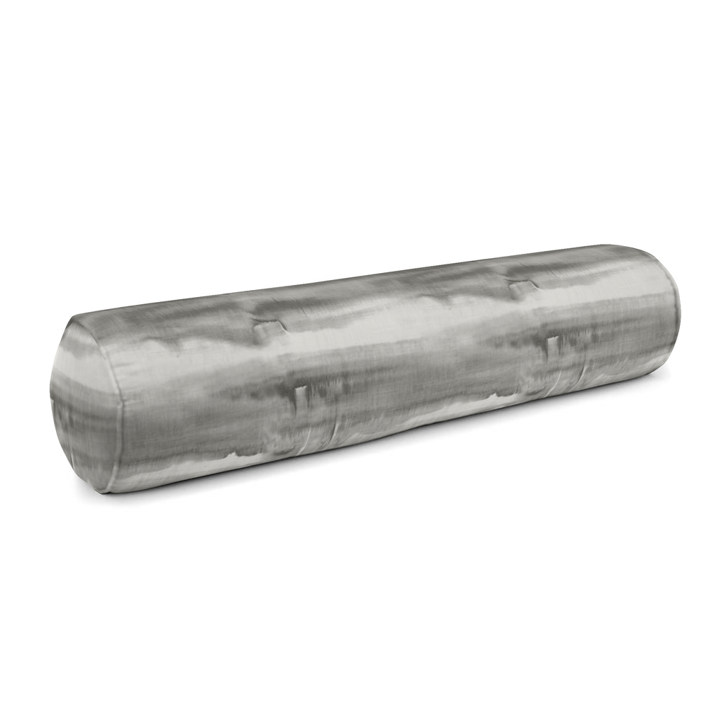 Bolster Pillow in Up In The Sky - Grey