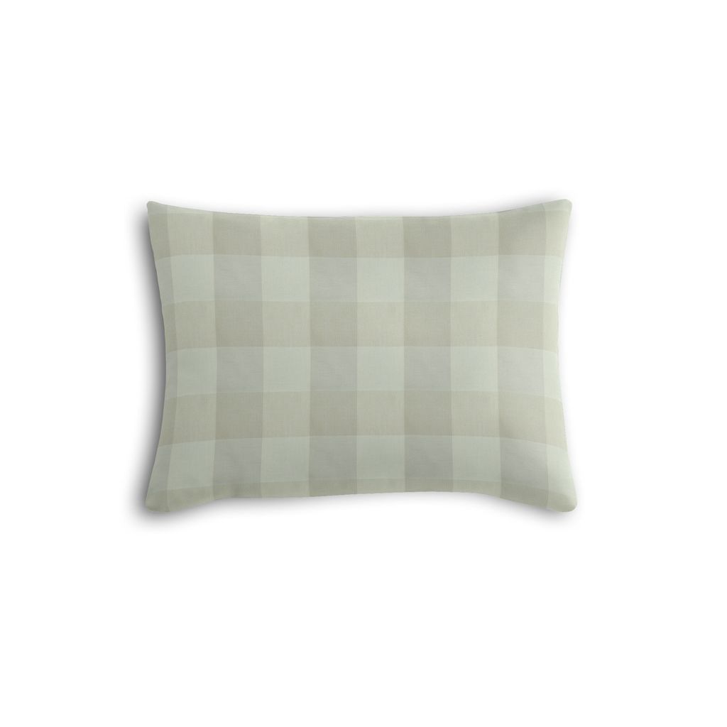 Boudoir Pillow in Foxy Plaid - Dune