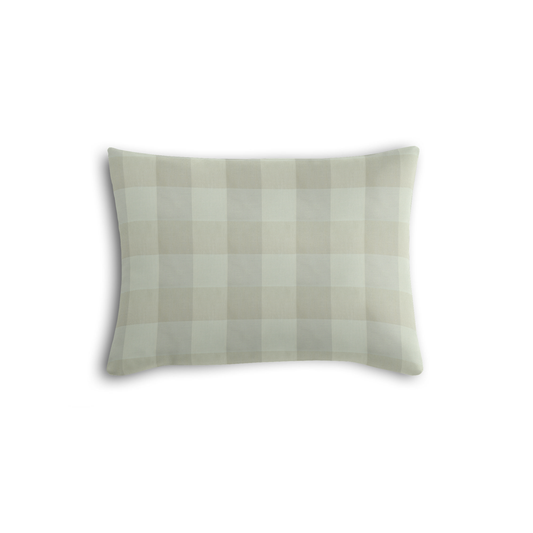 Boudoir Pillow in Foxy Plaid - Dune