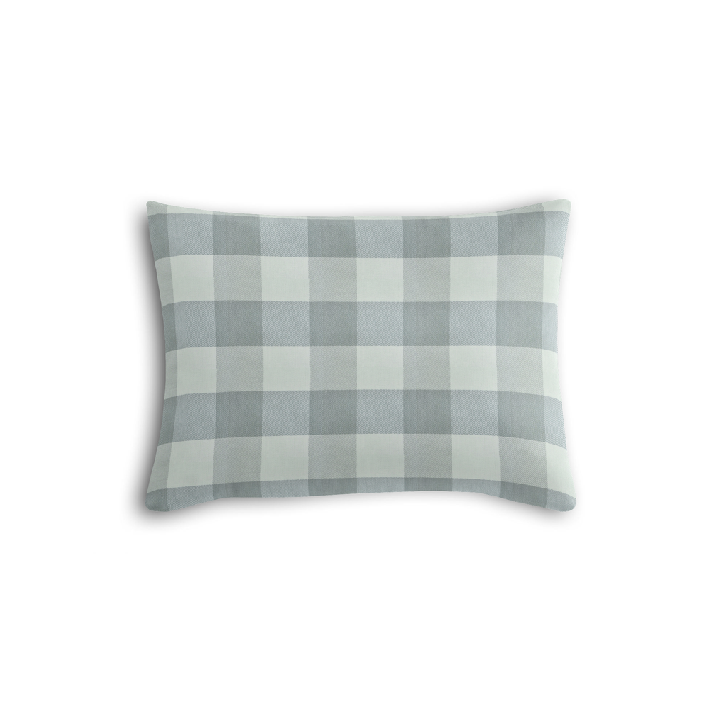 Boudoir Pillow in Foxy Plaid - Dusk