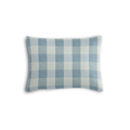 Boudoir Pillow in Foxy Plaid - Harbor