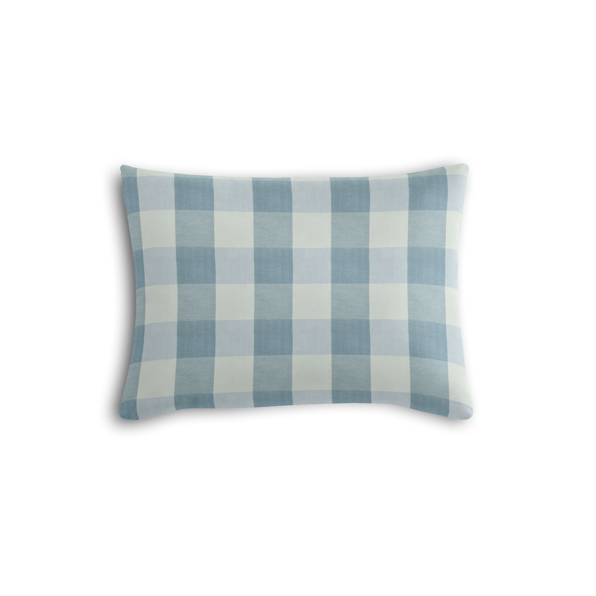Boudoir Pillow in Foxy Plaid - Harbor