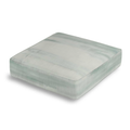 Box Floor Pillow in Up In The Sky - Aqua