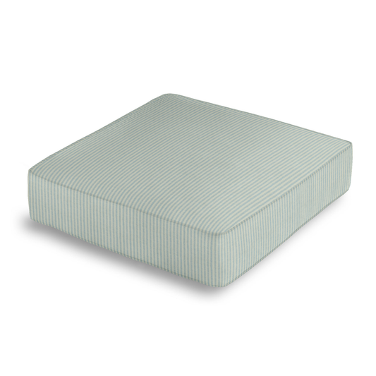 Box Floor Pillow in Baldwin - Cornflower