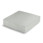 Box Floor Pillow in Baldwin - Fog